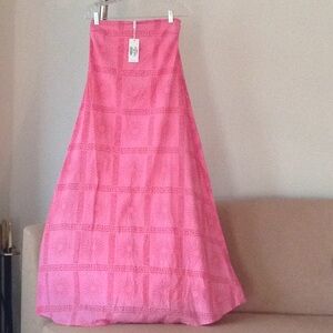 💕🌺💕 Petal & Pup - 'Soph' Pink/Red Maxi Dress